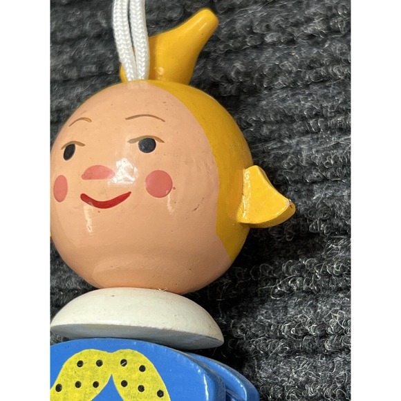 Vintage Sevi Italy Wooden String Marionette Jumping Jack Toy Puppet - Picture 3 of 13